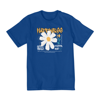 Nome do produto Camiseta Infantil 10 a 14 anos / Happiness
