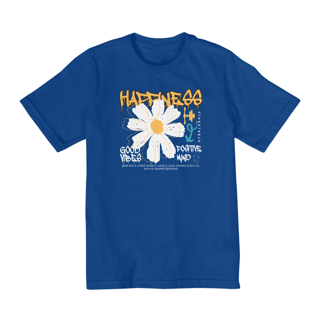 Nome do produto Camiseta Infantil 2 a 8 anos / Hapiness
