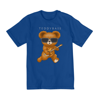 Nome do produto Camiseta Infantil 2 a 8 anos / Urso Guitarra