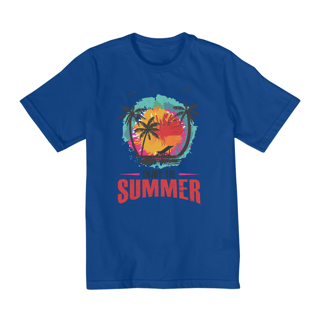 Nome do produto Camiseta Infantil 10 a 14 anos / Enjoy The Summer