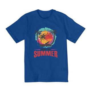 Nome do produto Camiseta Infantil 2 a 8 anos / Enjoy The Summer