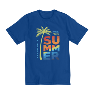 Nome do produto Camiseta Infantil 2 a 8 anos / Summer