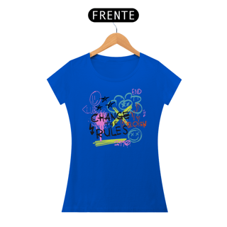 Nome do produto Camiseta Feminina Change The Rules