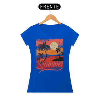 Nome do produto Camiseta Feminina Summer (Verão)