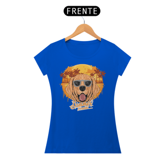 Nome do produto Camiseta Feminina Cão Summer