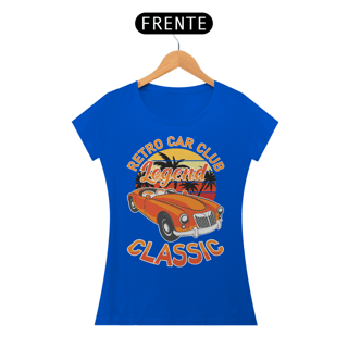 Nome do produto Camiseta Feminina Retro Car Legend