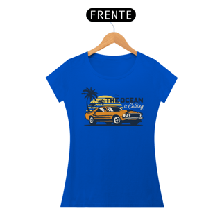 Nome do produto Camiseta Feminina Carro Ocean
