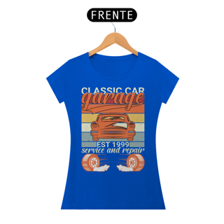Nome do produto Camiseta Feminina Garage Car