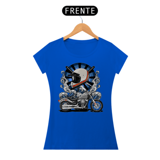 Nome do produto Camiseta Feminina Moto Onda