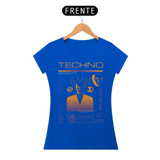 Nome do produto Camiseta Feminina Techno Rave