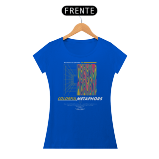 Nome do produto Camiseta Feminina Colorful Metaphors