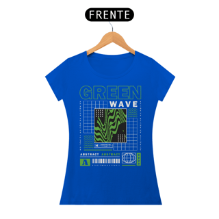 Nome do produto Camiseta Feminina Green Wave
