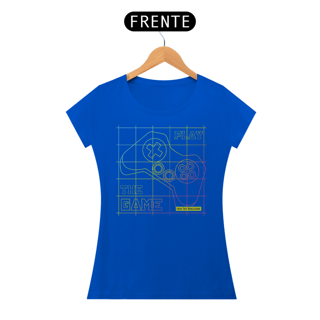 Nome do produto Camiseta Feminina Play The Game