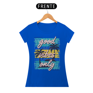 Nome do produto Camiseta Good Vibes