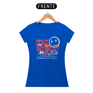 Nome do produto Camiseta Feminina Lost Interest