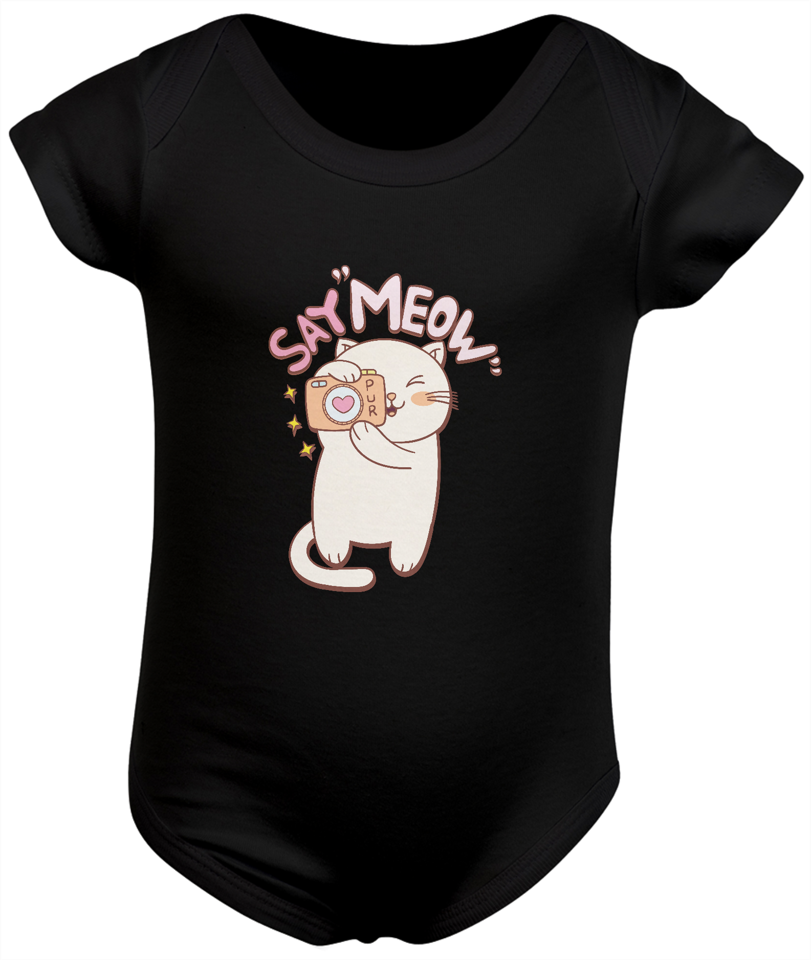 Body Infantil / Gato Meow