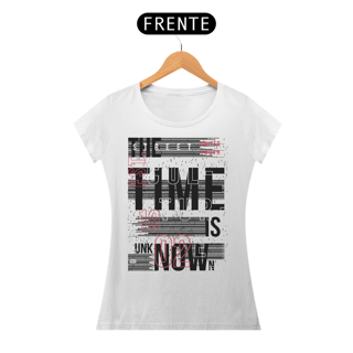 Nome do produto Camiseta Feminina Time Is Unknow
