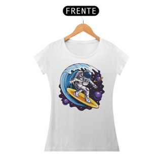 Nome do produto Camiseta Feminina Surf no Espaço