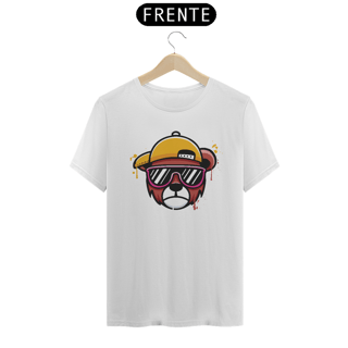 Nome do produto Camiseta Urso de Boné