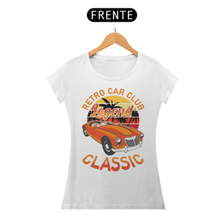 Nome do produto Camiseta Feminina Retro Car Legend