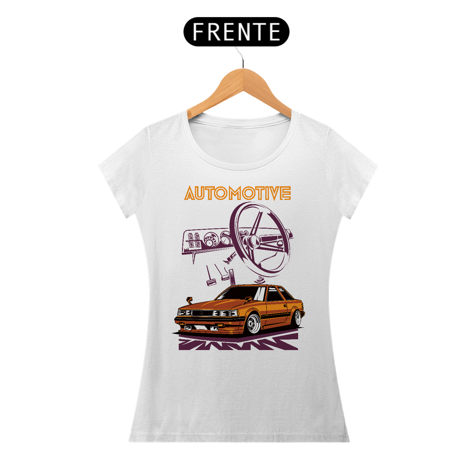 Camiseta Feminina Automotive