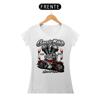 Nome do produto Camiseta Feminina Bike Live to Ride