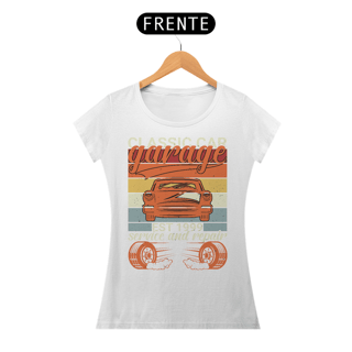 Nome do produto Camiseta Feminina Garage Car