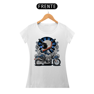 Nome do produto Camiseta Feminina Moto Onda