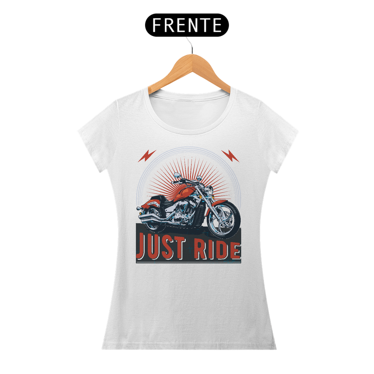 Camiseta Feminina Just Ride