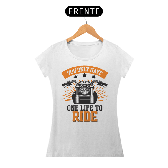 Camiseta Feminina Moto Ride