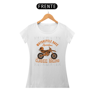 Nome do produto Camiseta Feminina Motorcycle Race