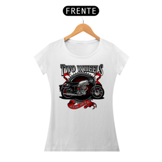 Nome do produto Camiseta Feminina Two Wheels