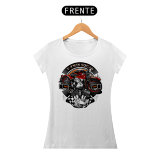 Nome do produto Camiseta Feminina V-Twin Squad