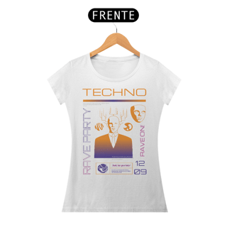 Nome do produto Camiseta Feminina Techno Rave