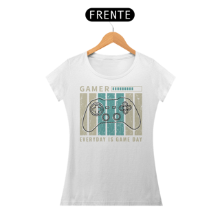 Nome do produto Camiseta Feminina Gamer Everyday