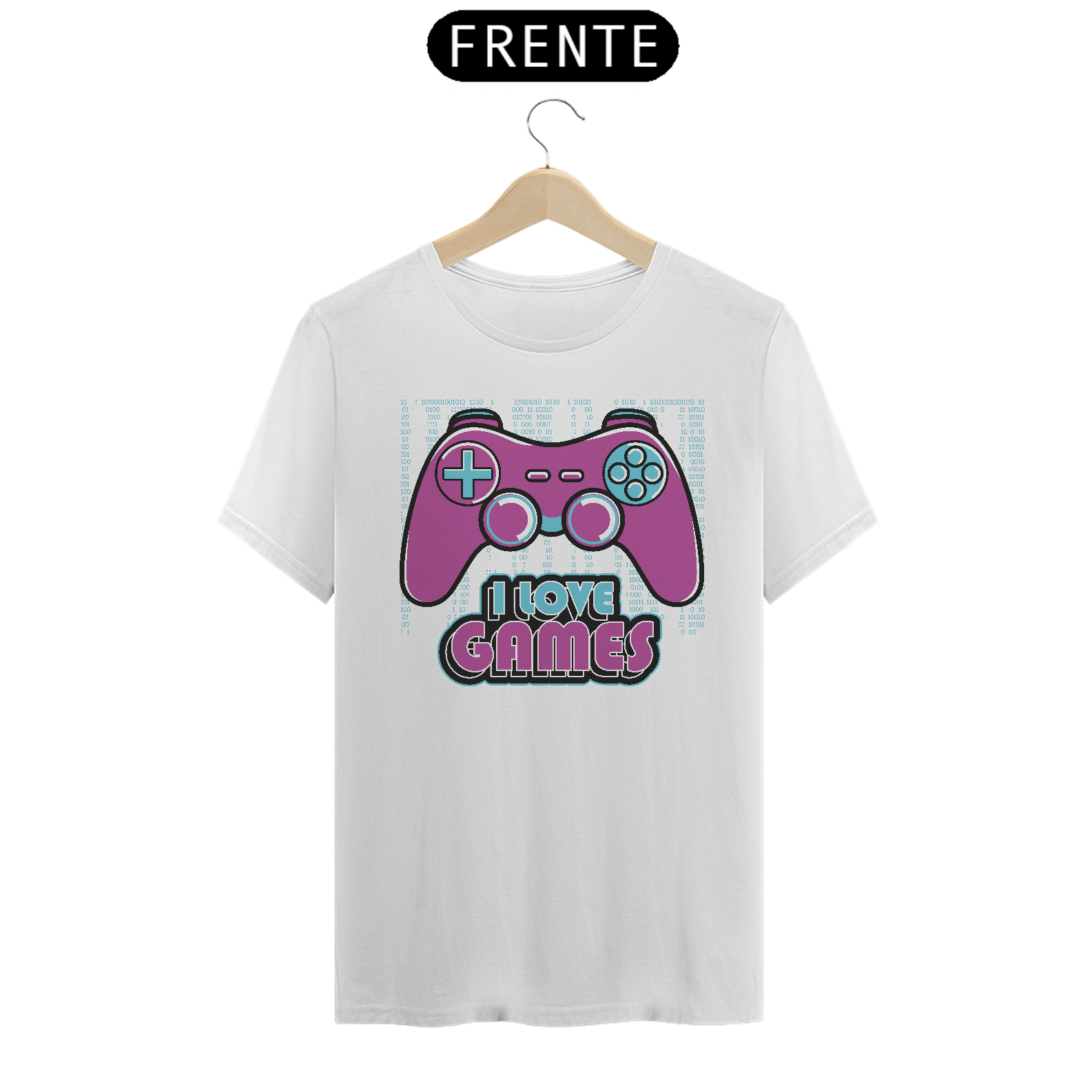 Camiseta I Love Games