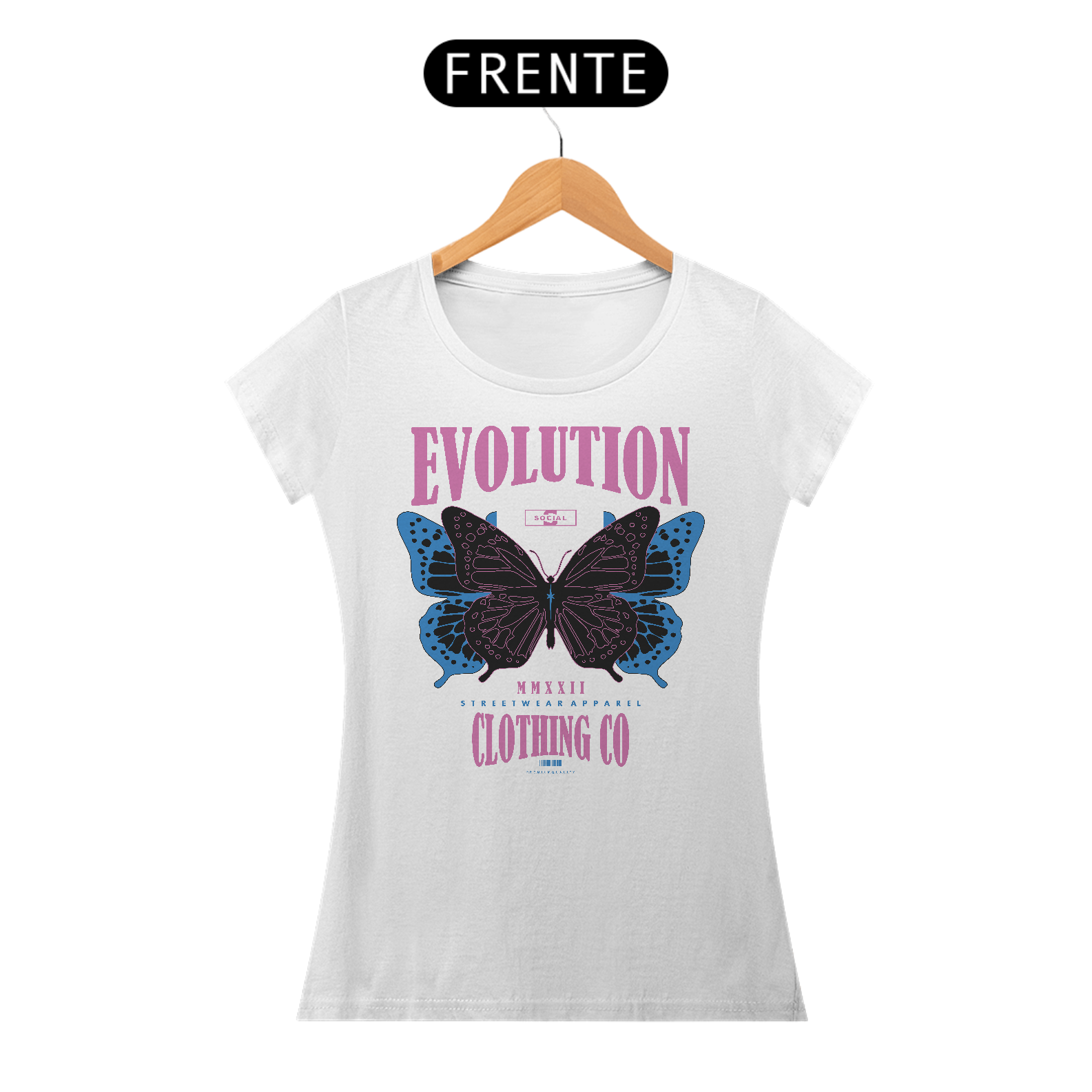 Camiseta Feminina Evolution