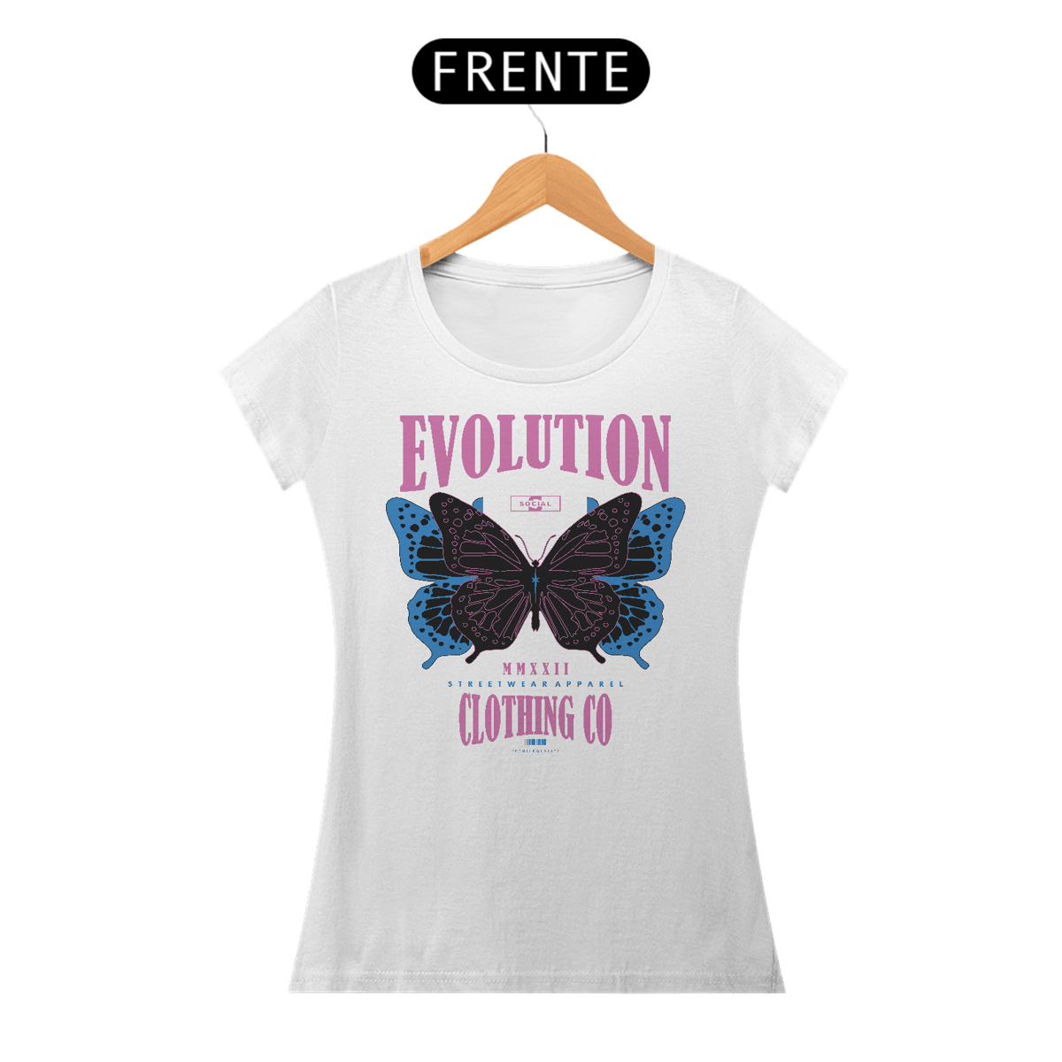 Nome do produto: Camiseta Feminina Evolution