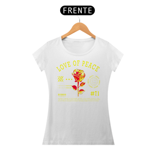 Nome do produto Camiseta Feminina Love Of Peace