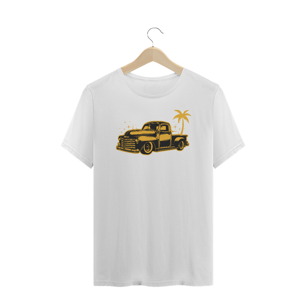 Nome do produto: Camiseta Plus Size Caminhão