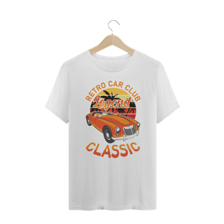 Nome do produto Camiseta Plus Size Retro Car Club