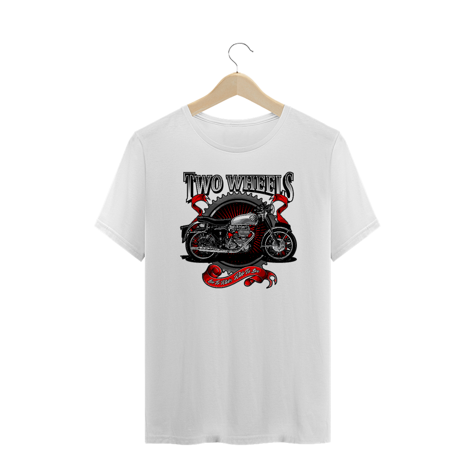 Camiseta Plus Size Two Wheels