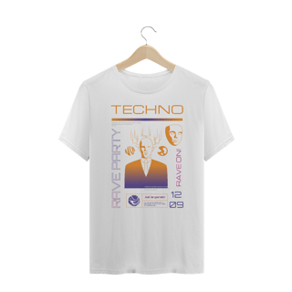 Nome do produto Camiseta Plus Size Techno
