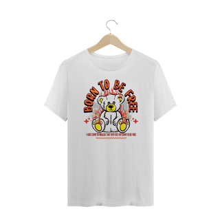Nome do produto Camiseta Plus Size Born To Be Free
