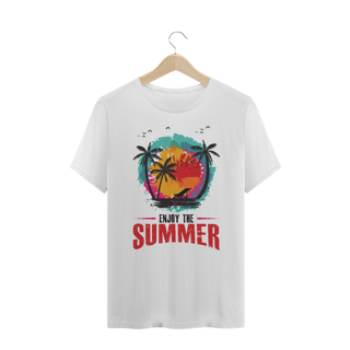 Nome do produto Camiseta Plus Size Enjoy The Summer