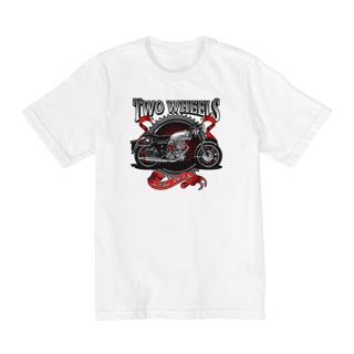 Nome do produto Camiseta Infantil 10 a 14 anos / Two Wheels