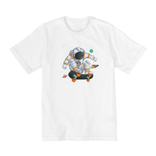 Nome do produto Camiseta Infantil 2 a 8 anos / Astronauta Skate