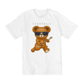 Nome do produto Camiseta Infantil 2 a 8 anos / Urso Guitarra