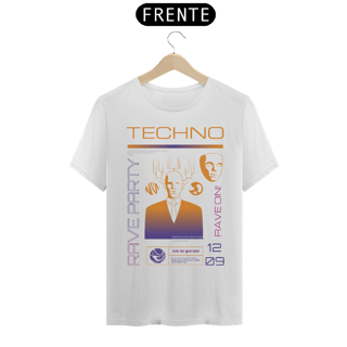 Camiseta Pima / Techno Rave