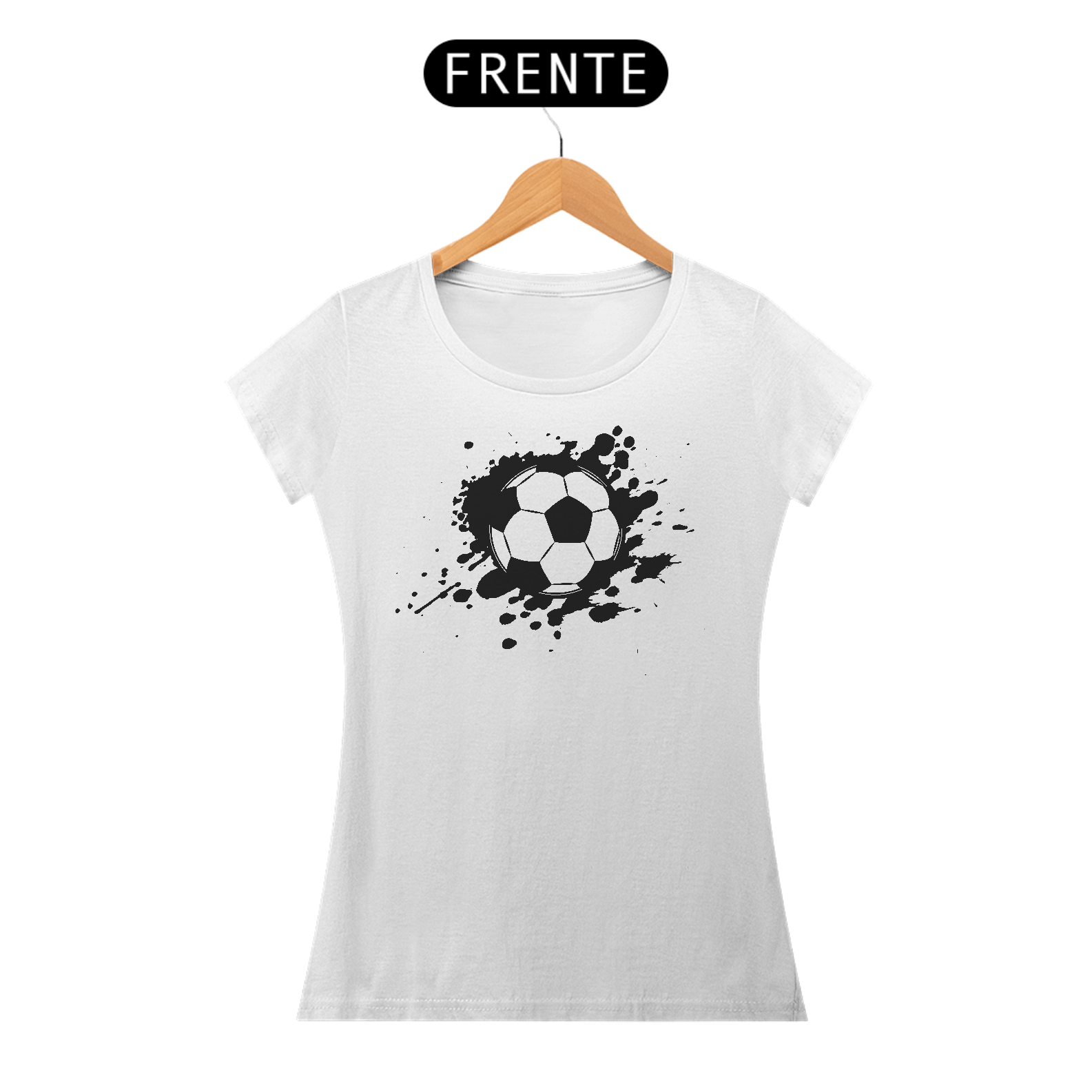 Camiseta Feminina Futebol Bola